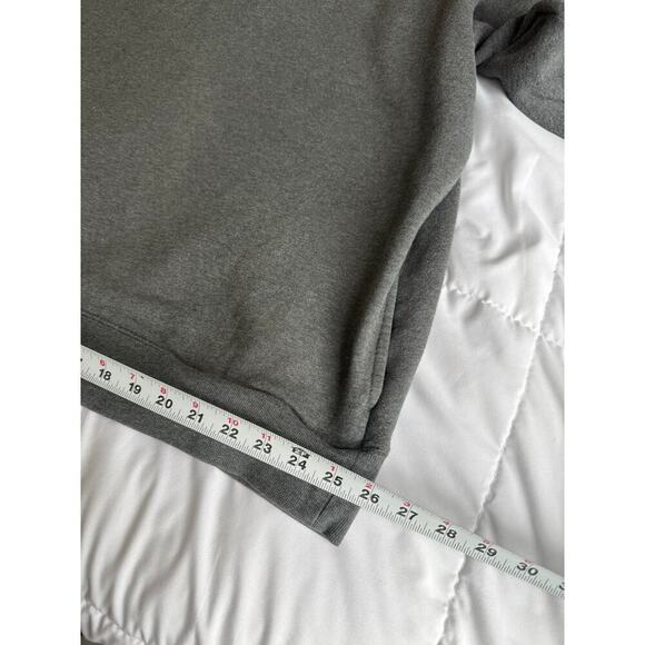 L.L. Bean Men’s 1/4‎ Zip Sweatshirt Heather Gray Pullover Size XXL Tall - Picture 6 of 8